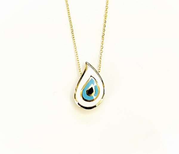 Gold Eye Necklace