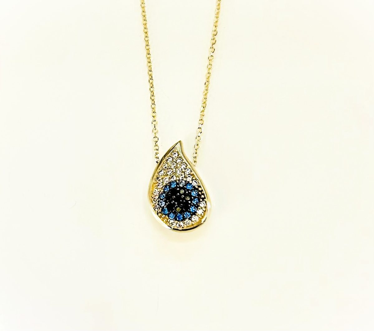 Gold Eye Necklace