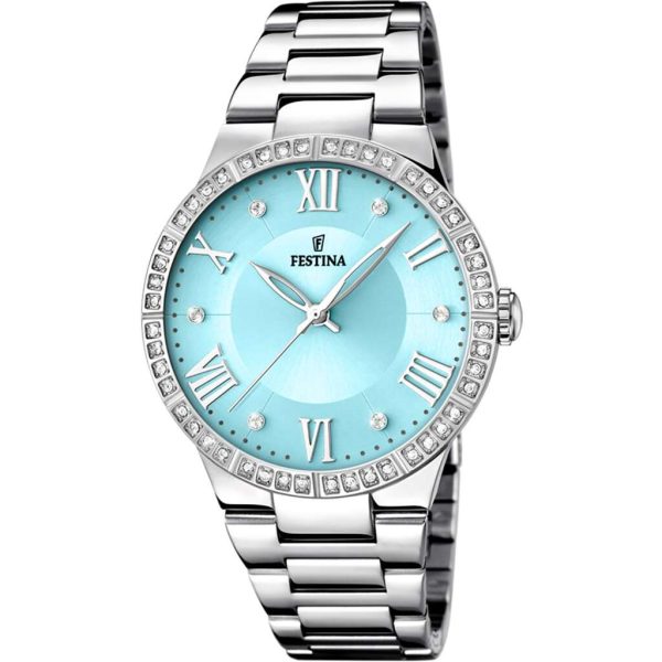 Women's Festina with metal bracelet