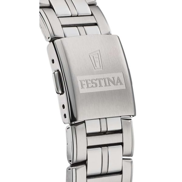 Ανδρικό Festina με μεταλλικό μπρασελέ
