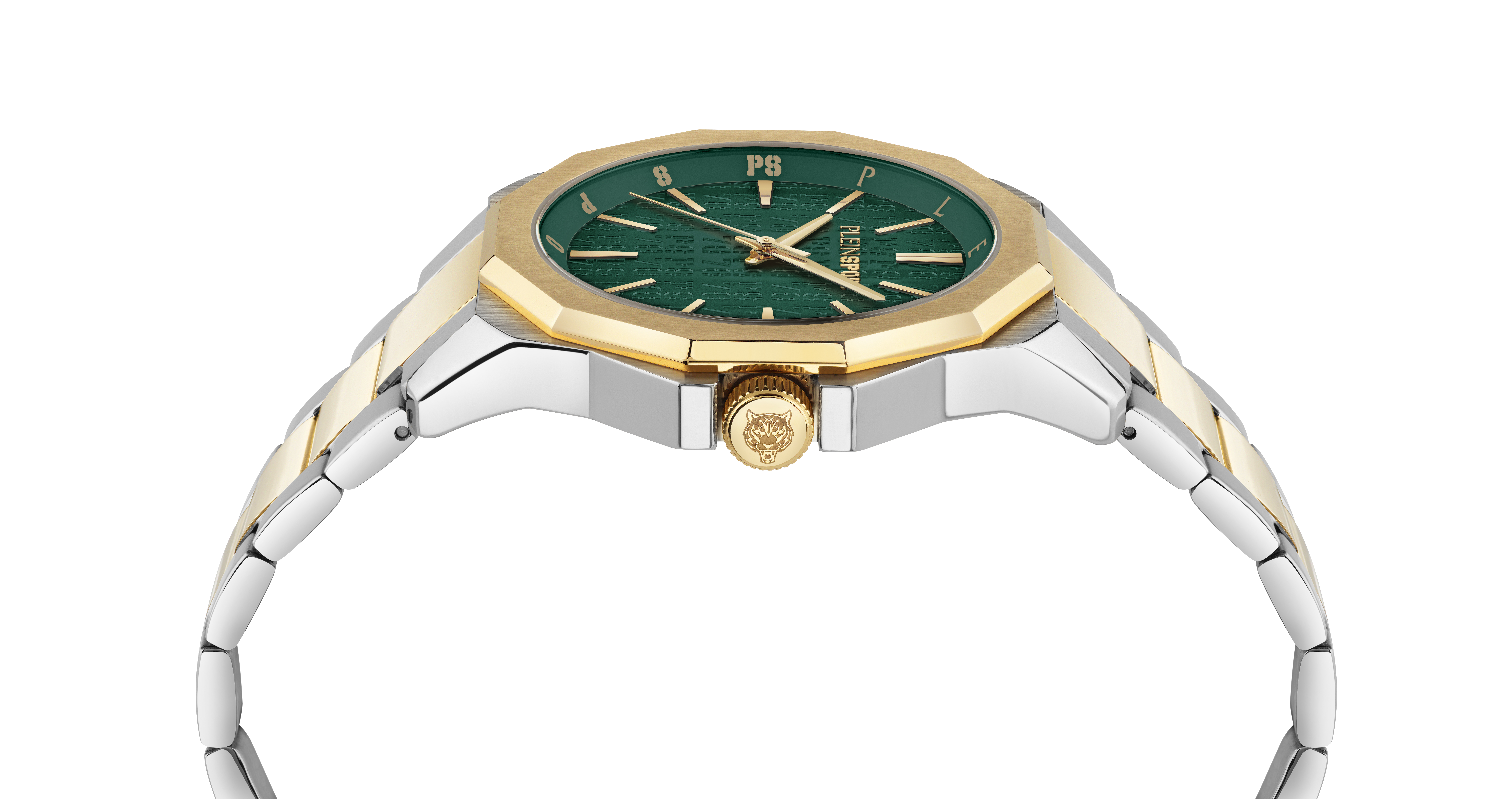 PLEIN SPORT ONYX TWO TONES STAINLESS STEEL BRACELET PLEIN SPORT ONYX TWO TONES STAINLESS STEEL BRACELET