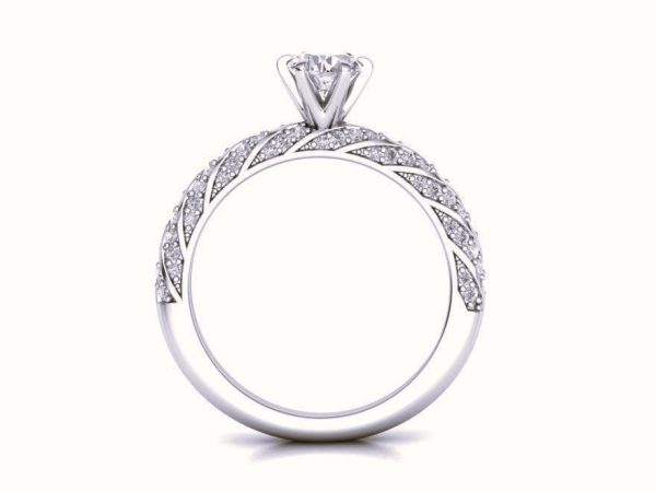 Ring Solitaire with Diamond