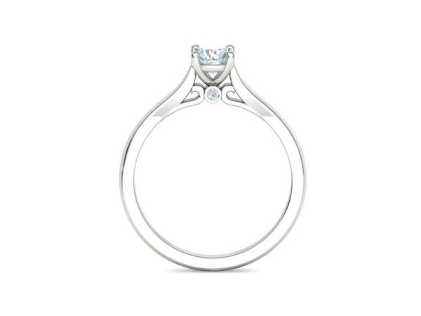 Ring Solitaire with Diamond