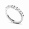 Ring Rows with Diamonds