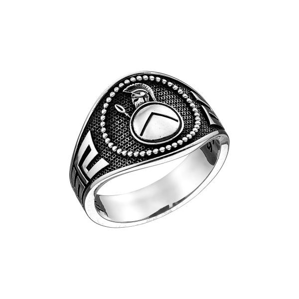 Silver Ring Spartan